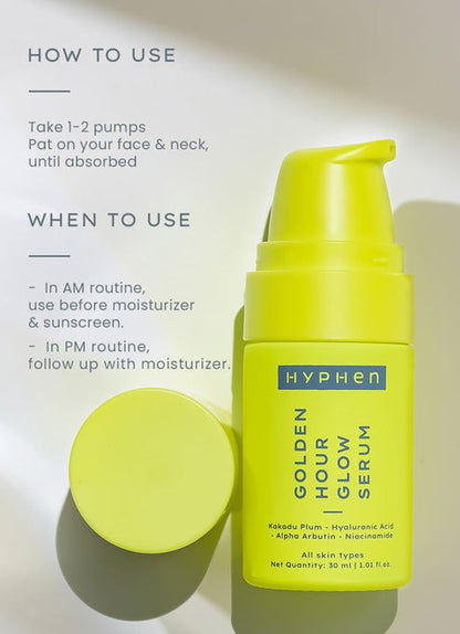 Hyphen By Kriti Sanon Golden Hour Glow Serum - Indyancart