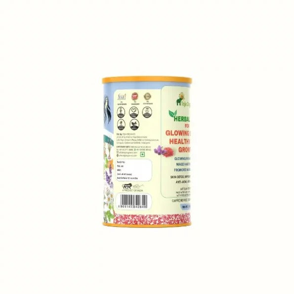 Teja Organics Skin Glow & Hair Growth Herbal Tea - Indyancart