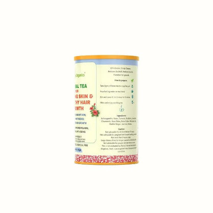 Teja Organics Skin Glow & Hair Growth Herbal Tea - Indyancart