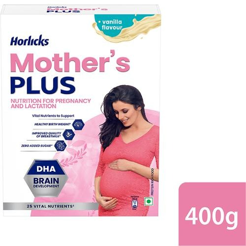 Mother's Plus Horlicks Vanilla Flavour - Indyancart