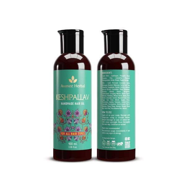 Avimee Herbal Keshpallav Hair Oil - Indyancart