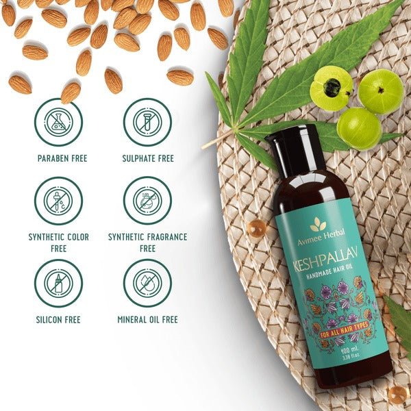Avimee Herbal Keshpallav Hair Oil - Indyancart