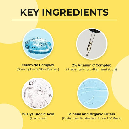 Dr. Sheth's Ceramide & Vitamin C Sunscreen - Indyancart