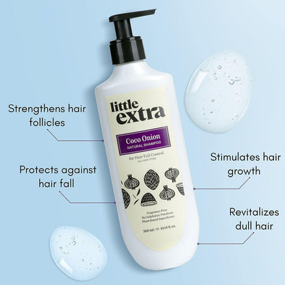 Little Extra Coco Onion Natural Shampoo - Indyancart