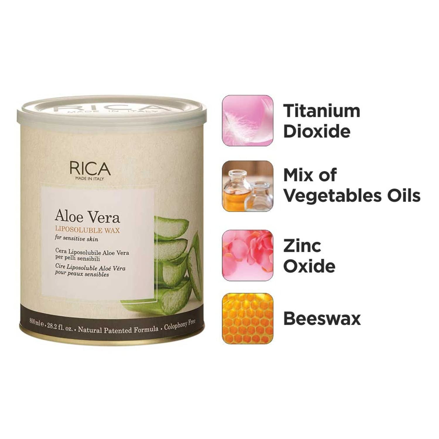 Rica Aloe Vera Liposoluable Wax - Indyancart