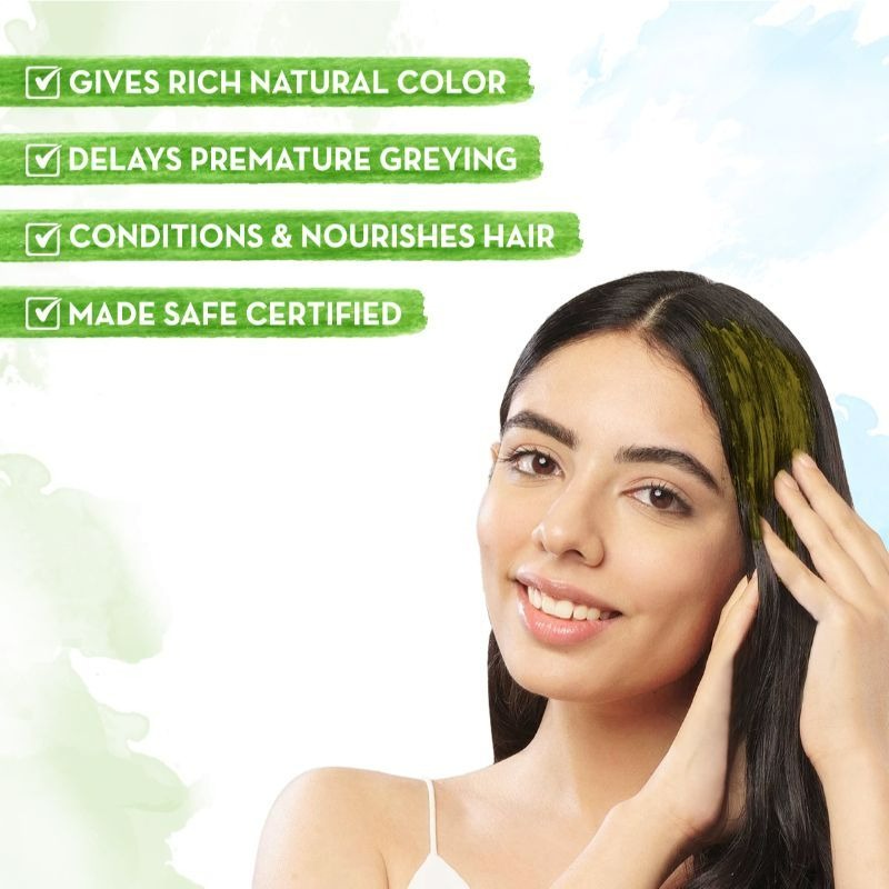 Mamaearth Natural Henna Paste For Rich Naturally Colored Hair - Indyancart