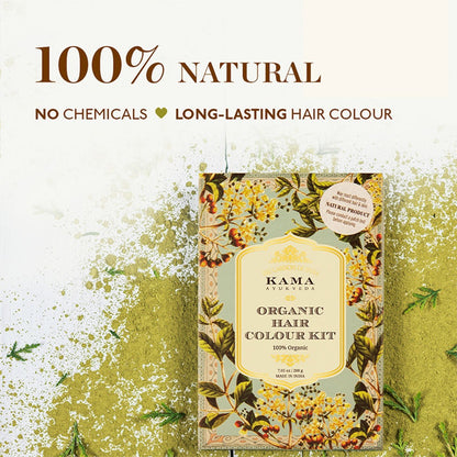 Kama Ayurveda Organic Hair Color Kit - Indyancart