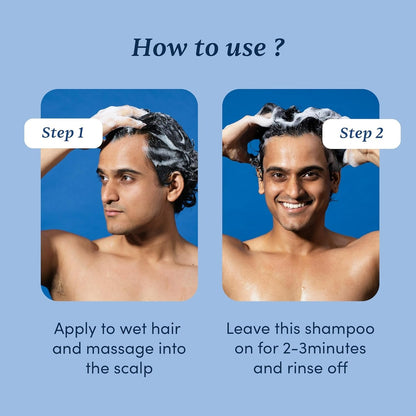 Man Matters Anti Hair Fall DHT Blocking Shampoo - Indyancart