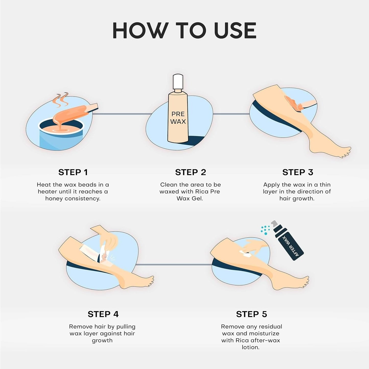 Rica Brazilian Wax with Avocado Butter - Indyancart