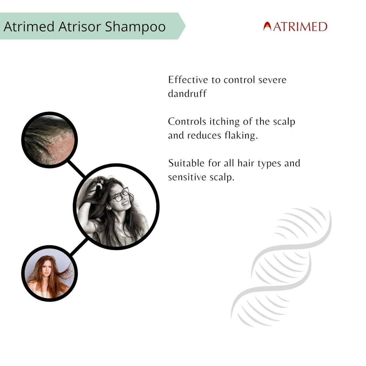 Atrimed Ayurvedic Atrisor Shampoo - Indyancart