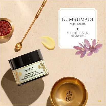 Kama Ayurveda Kumkumadi Rejuvenating & Bright Night Cream - Indyancart