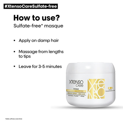 L'Oreal Paris X-Tenso Care Masque Sulfate Free - Indyancart