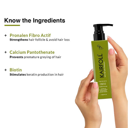 Fixderma Kairfoll Anti Hair Loss Shampoo - Indyancart