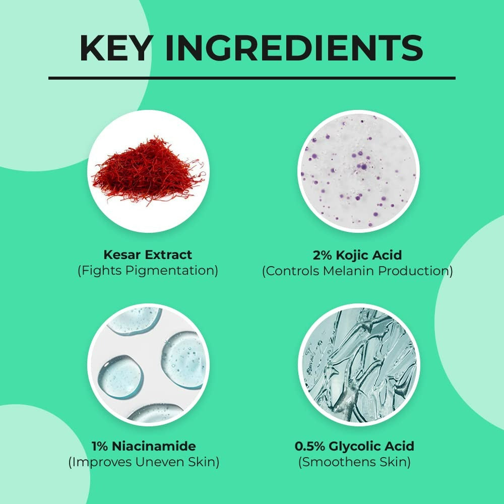 Dr. Sheth's Kesar & Kojic Daily Pigmentation Correction Cream - Indyancart