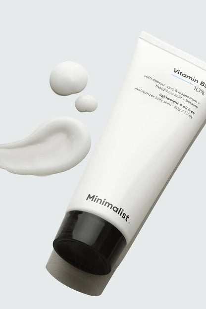 Minimalist Vitamin B5 10% Face Moisturizer - Indyancart