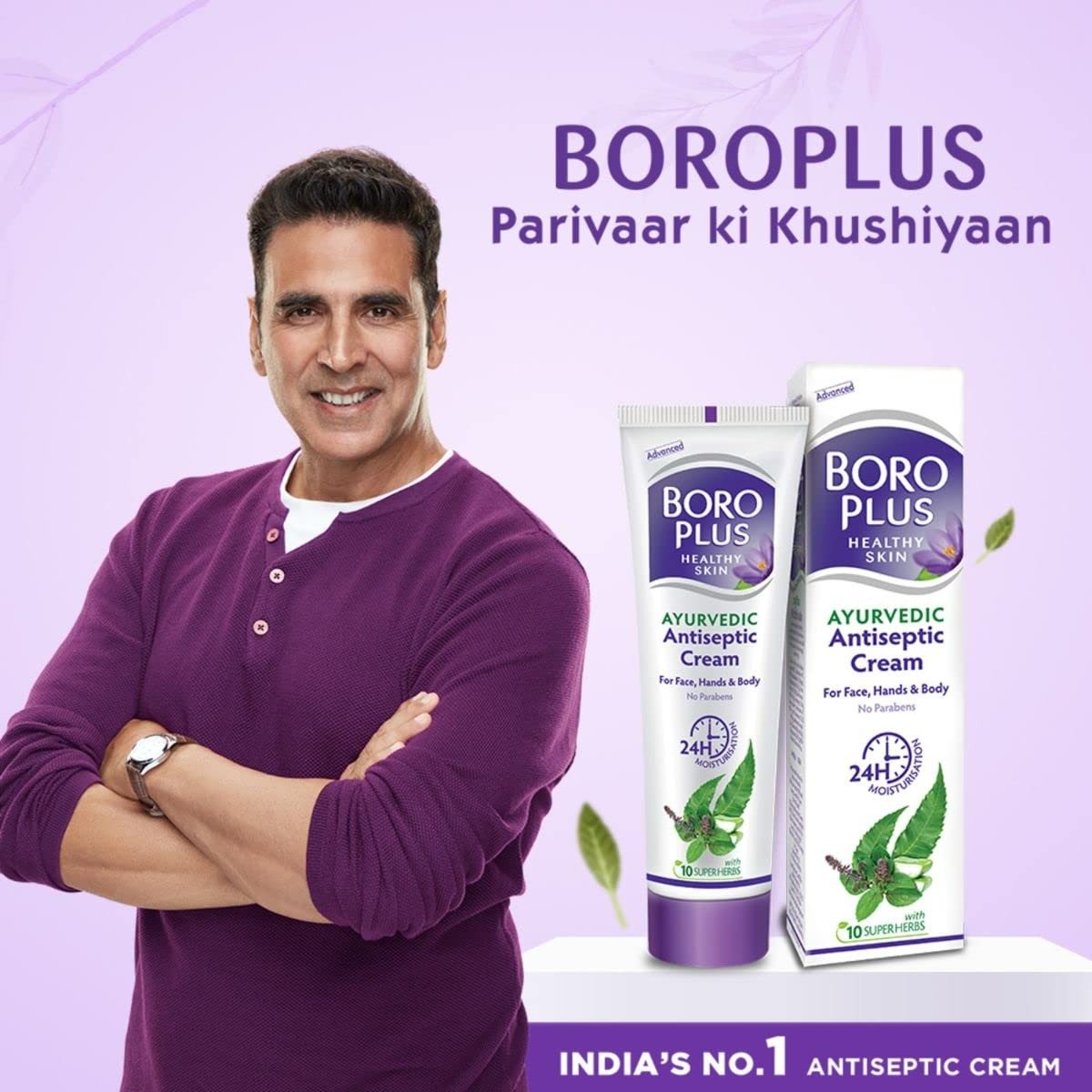 BoroPlus Ayurvedic Antiseptic Moisturisation Cream for Face, Hand & Body - Indyancart