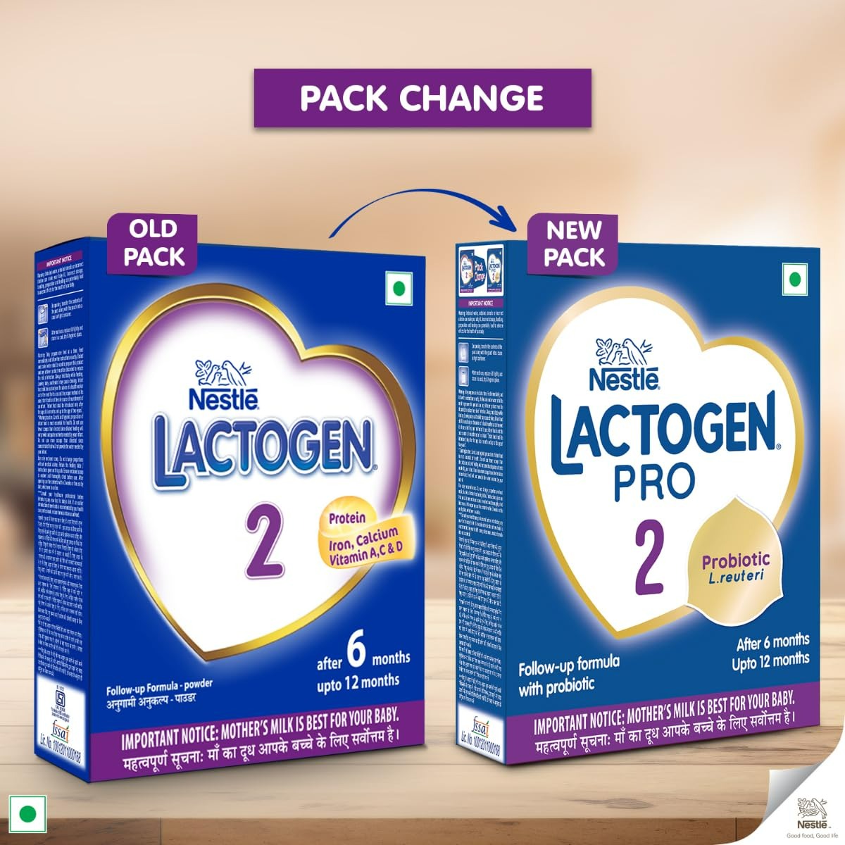 Nestle Lactogen Infant Formula Powder After 6 months Stage 2 - Indyancart