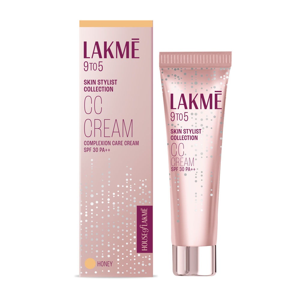 Lakme 9 To 5 Complexion Care Cc Face Cream SPF 30-Honey - Indyancart