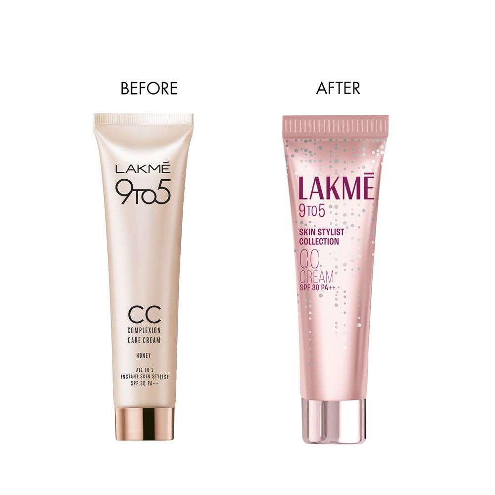 Lakme 9 To 5 Complexion Care Cc Face Cream SPF 30-Honey - Indyancart