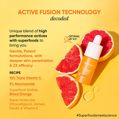 Dot & Key 10% Vitamin C+E Super Bright Face Serum With 5% Niacinamide, Glows Skin - Indyancart