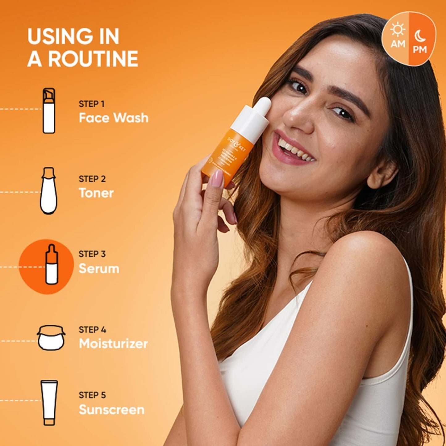 Dot & Key 10% Vitamin C+E Super Bright Face Serum With 5% Niacinamide, Glows Skin - Indyancart