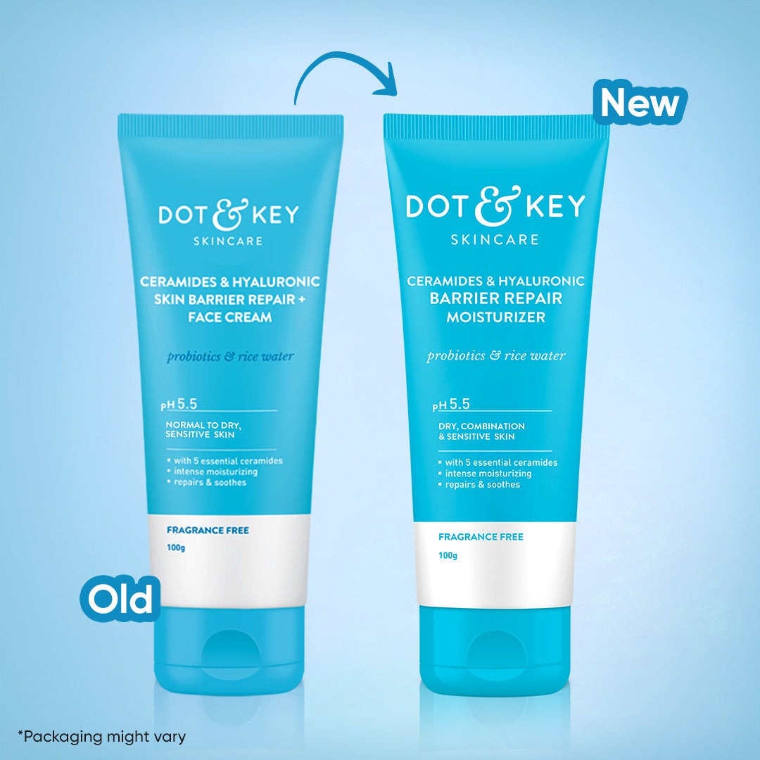 Dot & Key Ceramides & Hyaluronic Skin Barrier Repair + Face Cream - Indyancart