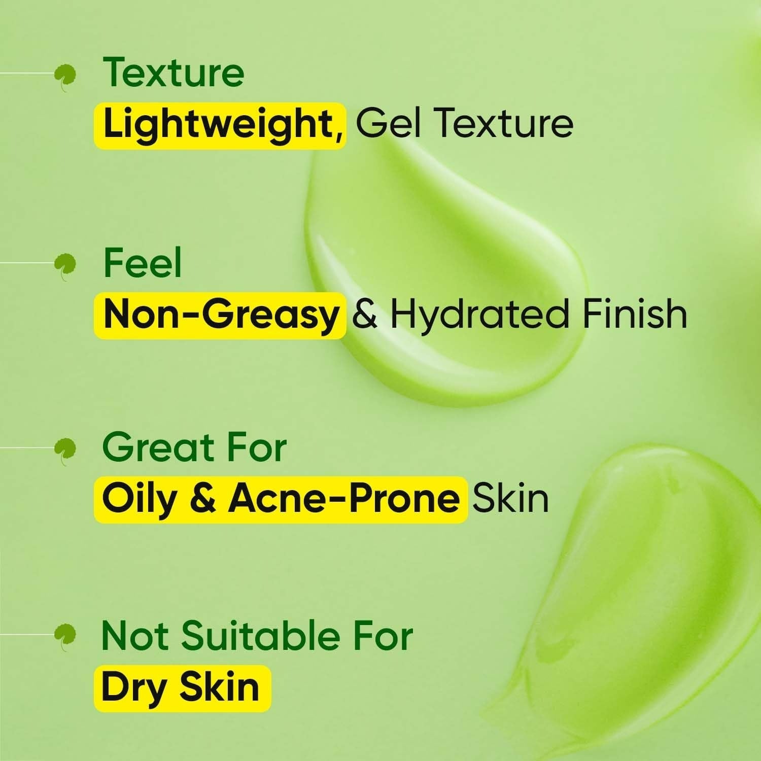 Dot & Key CICA Niacinamide Night Gel - Indyancart
