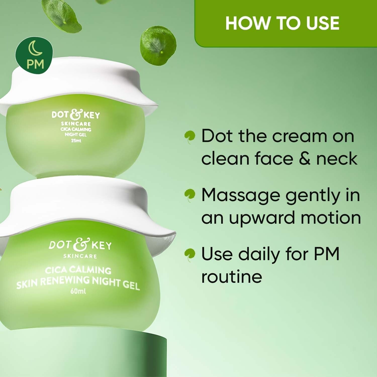 Dot & Key CICA Niacinamide Night Gel - Indyancart