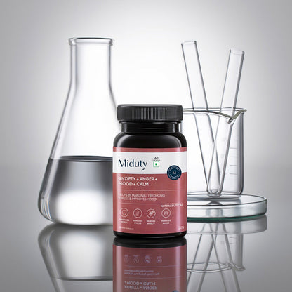 Miduty by Palak Notes Anxiety + Anger + Mood + Calm Capsules - Indyancart
