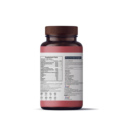 Miduty by Palak Notes Anxiety + Anger + Mood + Calm Capsules - Indyancart