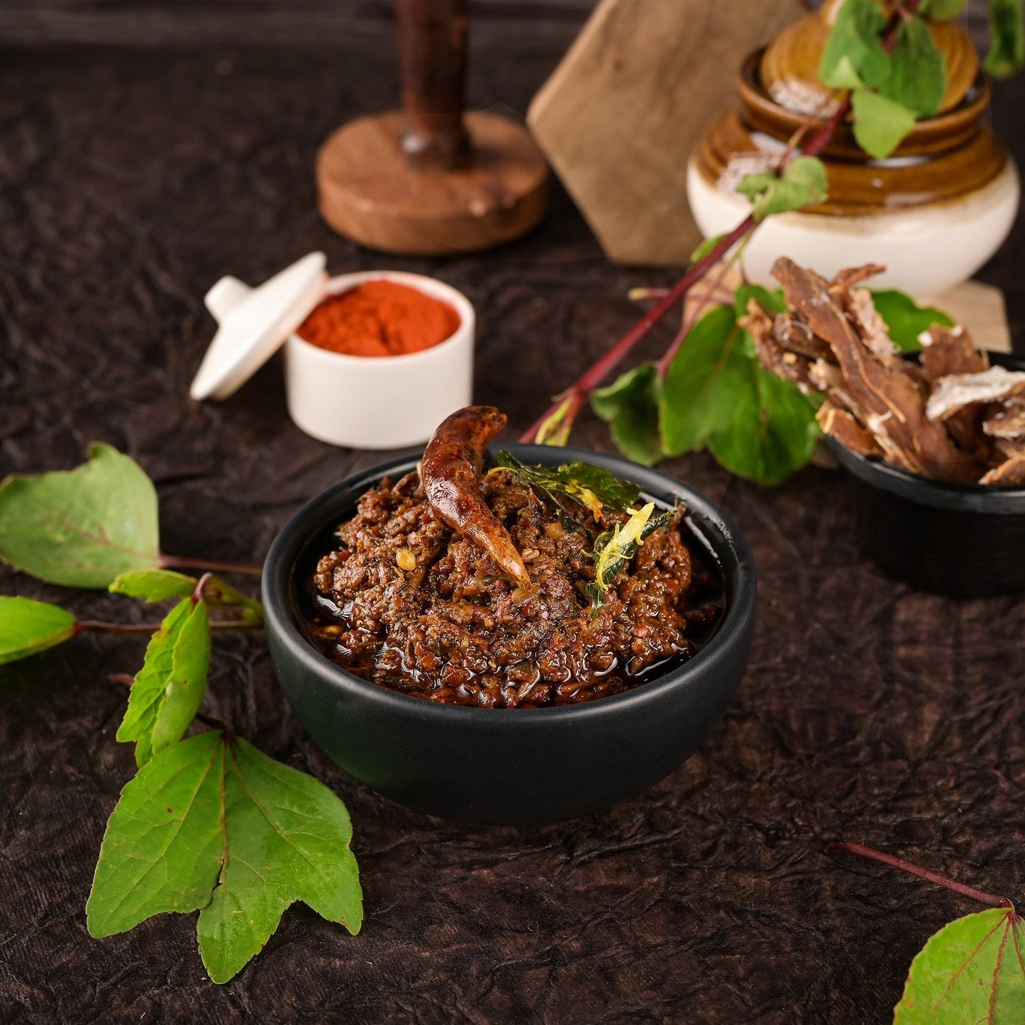 Vellanki Foods Roselle Pickle - Ambadi Achaar - Gongura Pickle | Authentic Telugu Style Gongura Pickle | Traditional South Indian Pickles - Indyancart