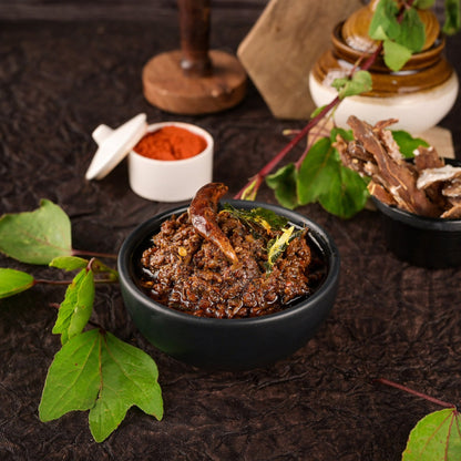 Vellanki Foods Roselle Pickle - Ambadi Achaar - Gongura Pickle | Authentic Telugu Style Gongura Pickle | Traditional South Indian Pickles - Indyancart