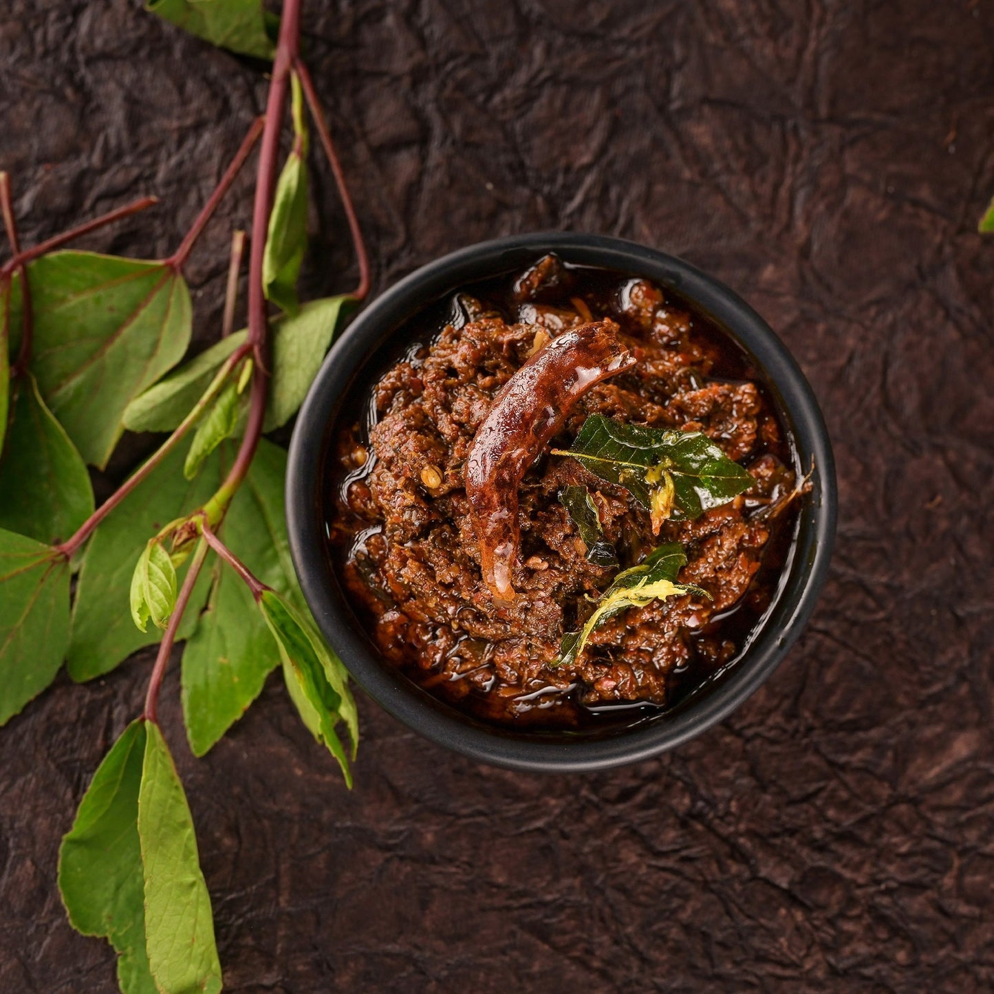 Vellanki Foods Roselle Pickle - Ambadi Achaar - Gongura Pickle | Authentic Telugu Style Gongura Pickle | Traditional South Indian Pickles - Indyancart