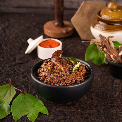 Vellanki Foods Roselle Pickle - Ambadi Achaar - Gongura Pickle | Authentic Telugu Style Gongura Pickle | Traditional South Indian Pickles - Indyancart