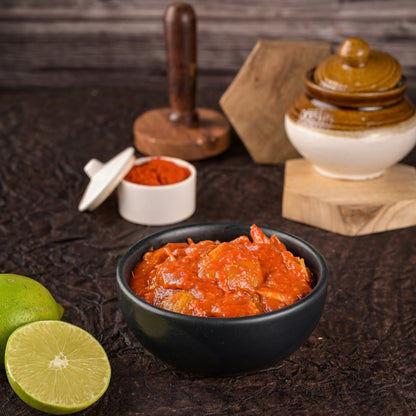 Vellanki Foods - Andhra Style Lemon Pickle / Nimbu Achaar - Indyancart