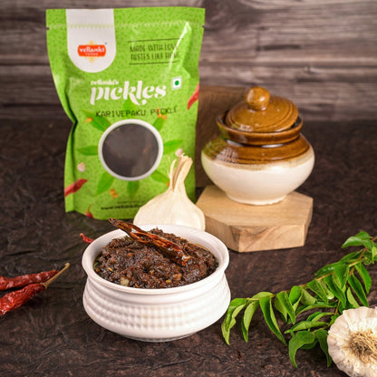 Vellanki Foods - Curry Leaves Pickle / Karee Patte Ka Achaar - Indyancart