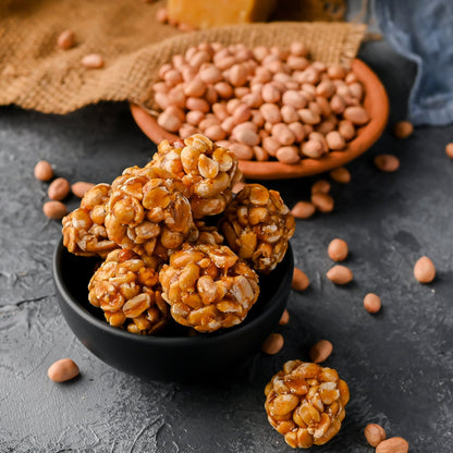 Vellanki Foods - Groundnut Laddu / Chikki Vundalu - Indyancart