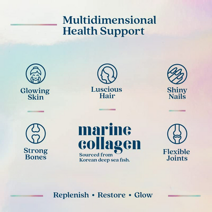 Wellbeing Nutrition Pure Korean Marine Collagen Powder - Unflavoured For Skin, Hair, Nails, Bone & Joint - Indyancart