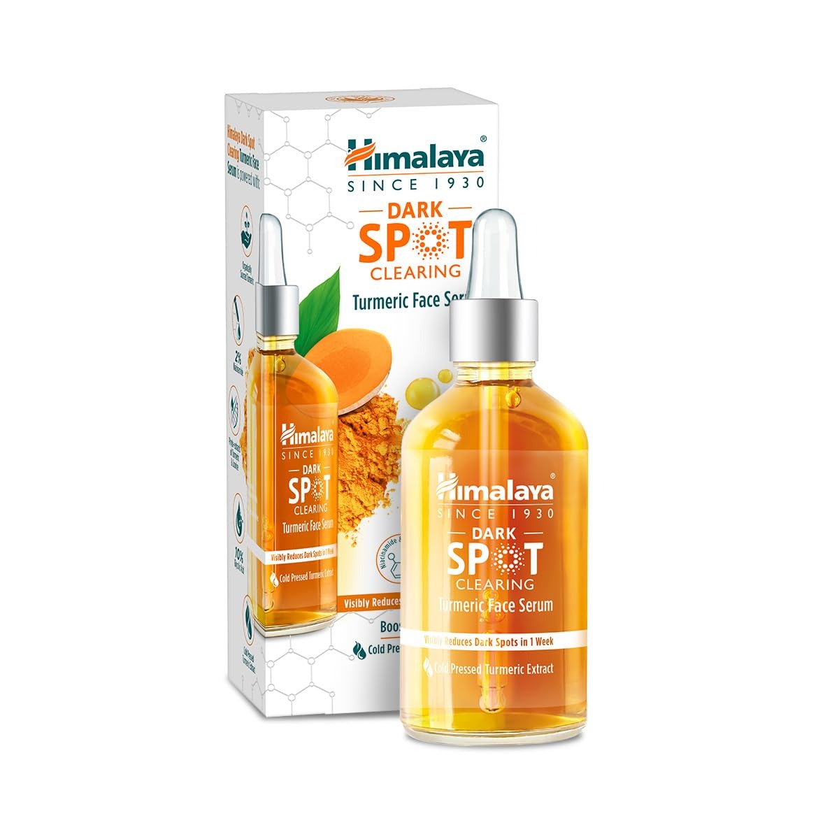 Himalaya Dark Spot Clearing Turmeric Face Serum - Indyancart