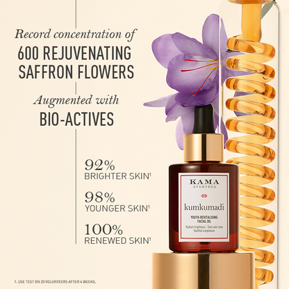 Kama Ayurveda Kumkumadi Youth-Revitalising Facial Oil - Indyancart