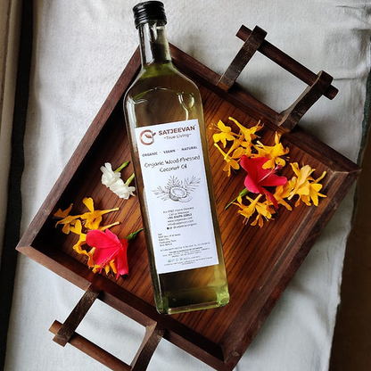Satjeevan Organic Wood-Pressed Coconut Oil