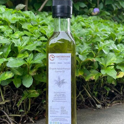 Satjeevan Organic Wood-Pressed Castor Oil