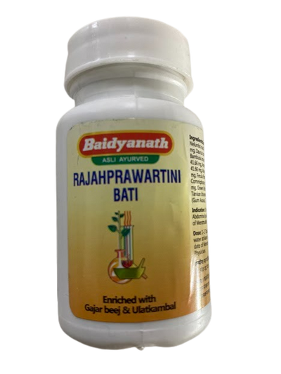 Baidyanath Jhansi Rajahprawartani Bati