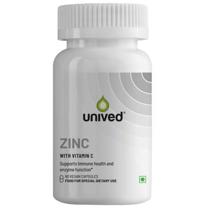 Unived Zinc with Vitamin C Capsules