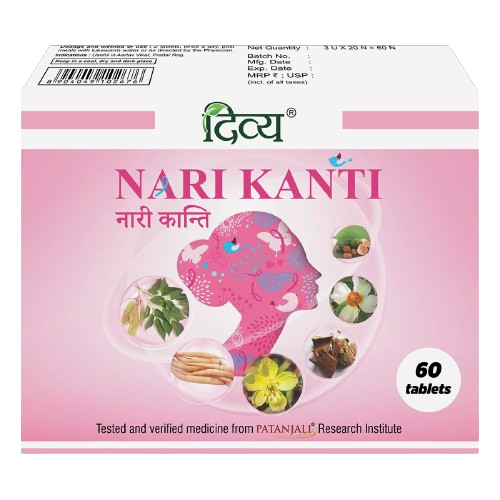 Patanjali Divya Nari Kanti Tablets - Indyancart