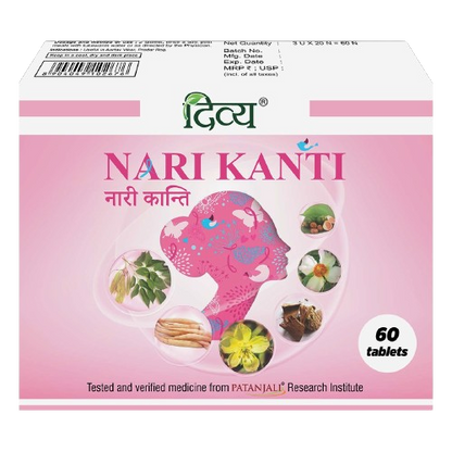 Patanjali Divya Nari Kanti Tablets - Indyancart