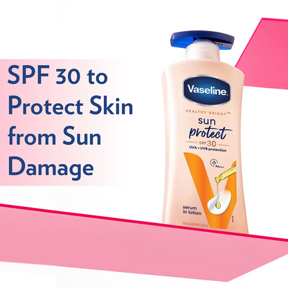 Vaseline Healthy Bright Sun + Pollution Protection SPF 30 Body Lotion - Indyancart