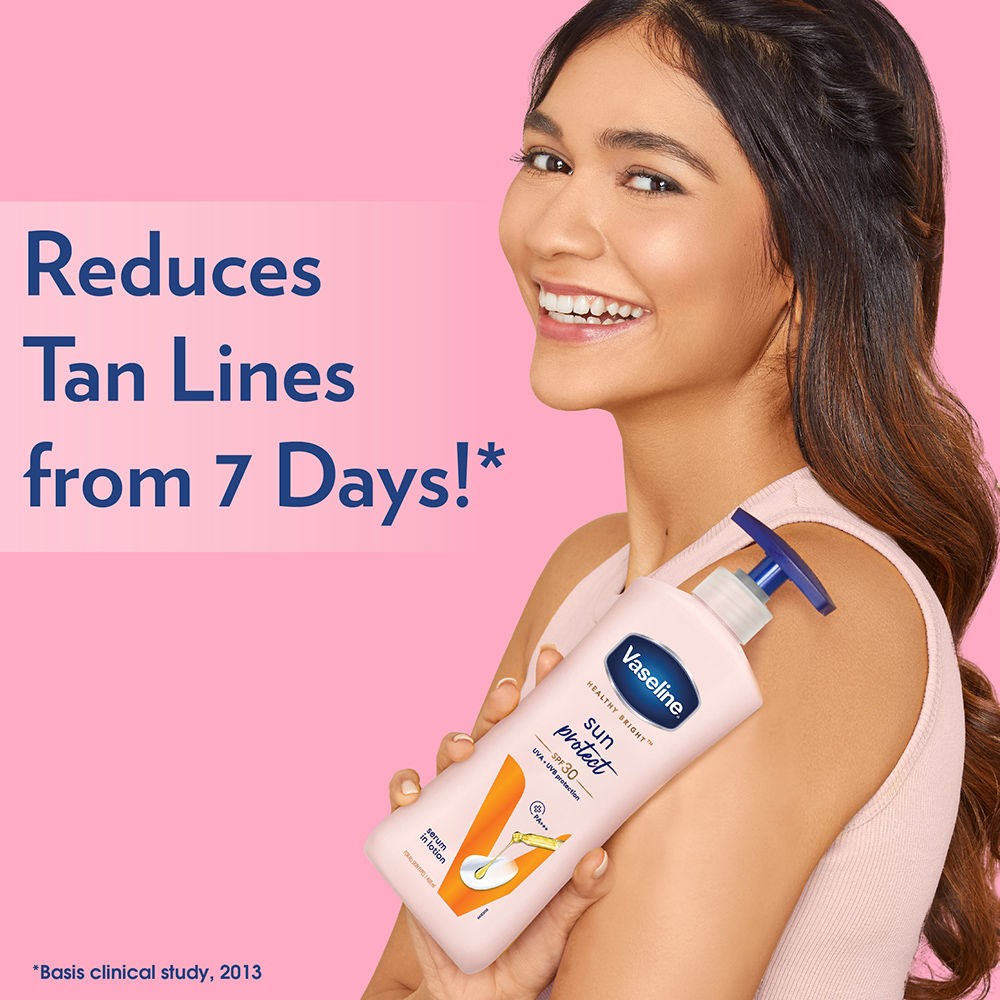Vaseline Healthy Bright Sun + Pollution Protection SPF 30 Body Lotion - Indyancart