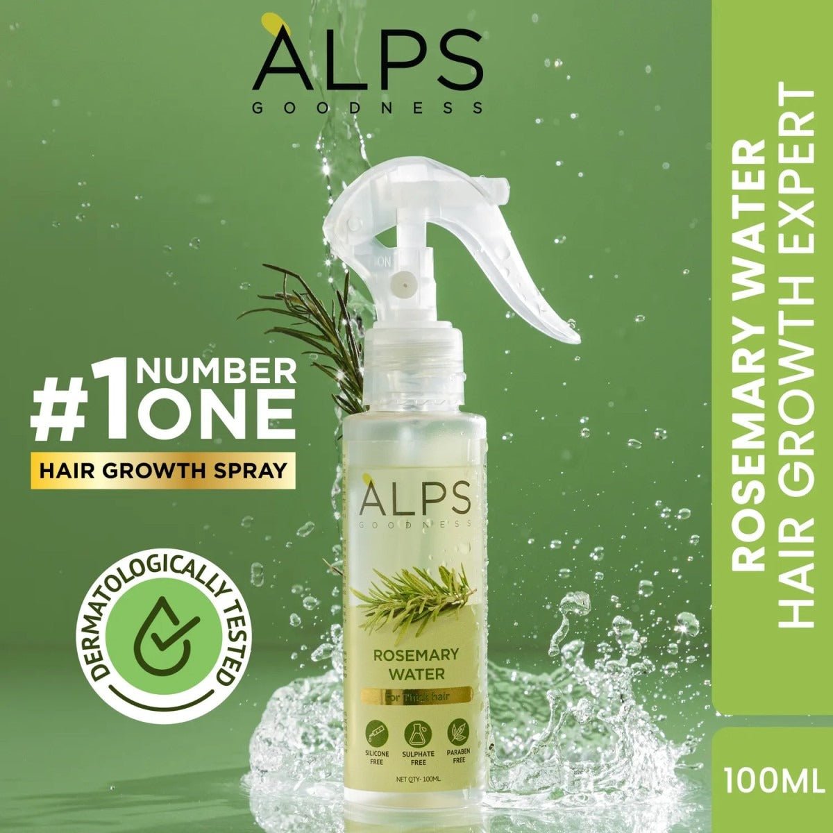 Alps Goodness Rosemary Water for Hair Regrowth - Indyancart
