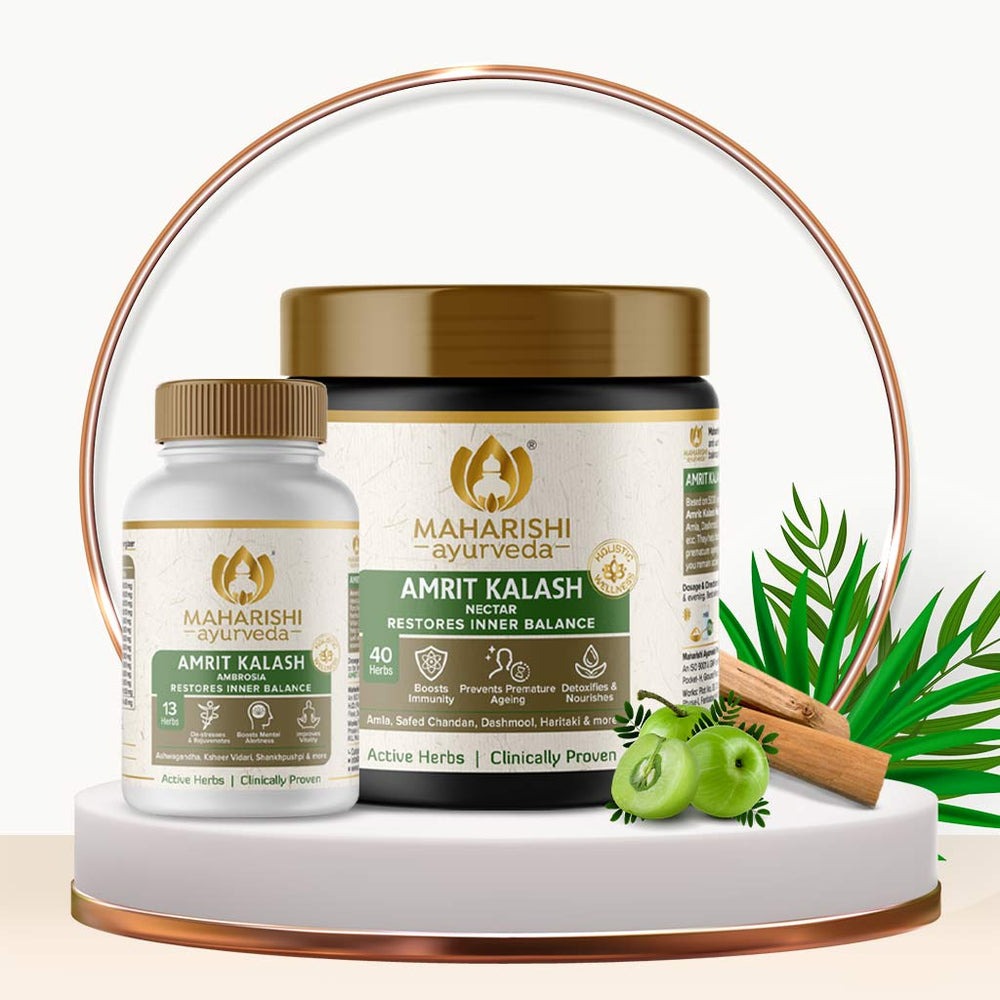 Maharishi Ayurveda Amrit Kalash - Dual Pack Paste and Tablets - Indyancart
